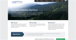 Desktop Screenshot of forcorp.com