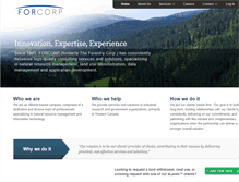 Tablet Screenshot of forcorp.com